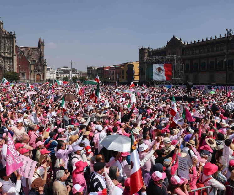Realizan Marcha por la Democracia en distintos puntos del país