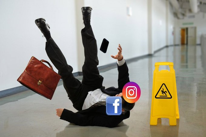 Se cae Facebook e Instagram